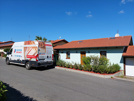 Zateplení stropu rodinného domu v Hořovicích